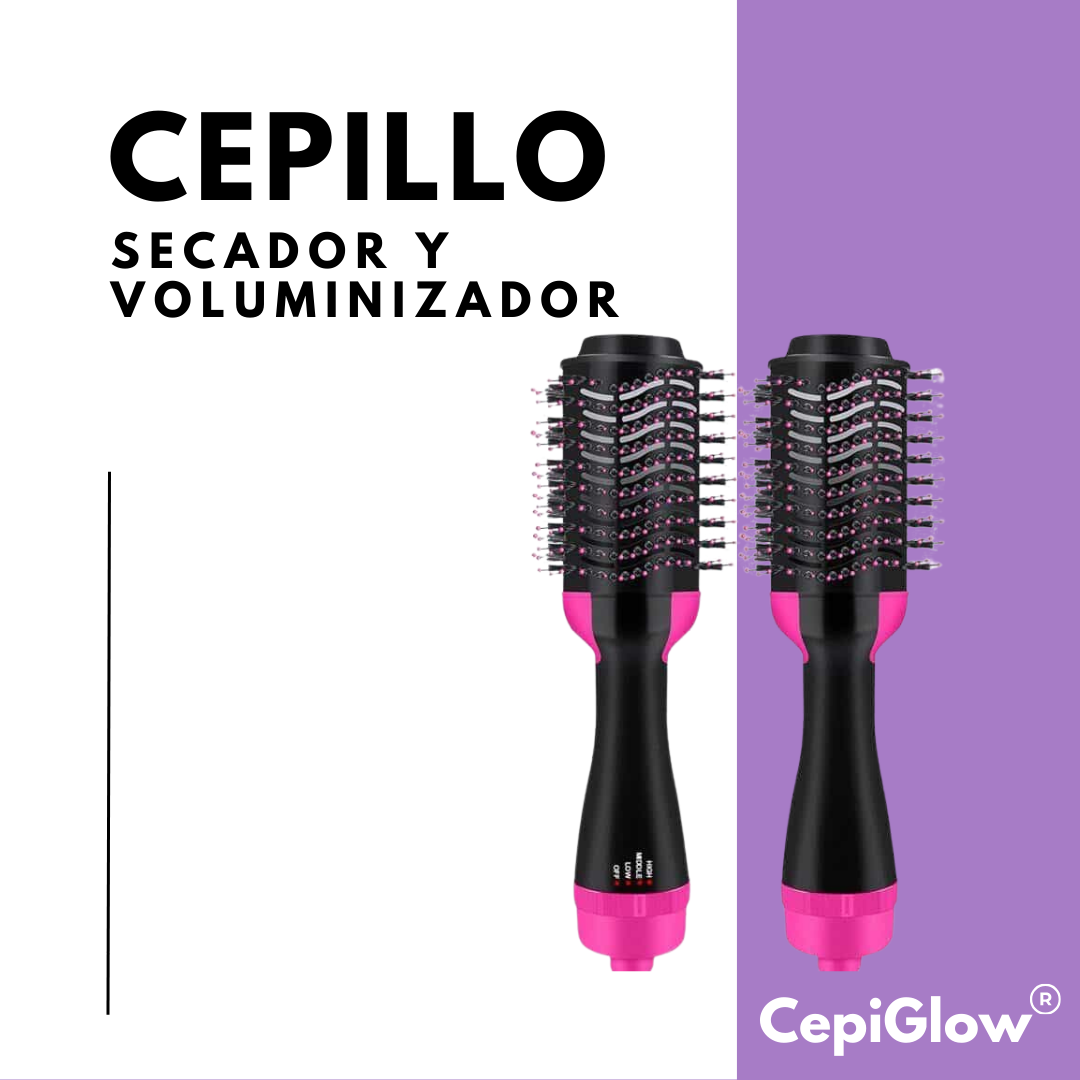 Cepillo secador y voluminizador Rosa