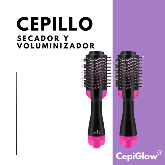 Cepillo secador y voluminizador Rosa